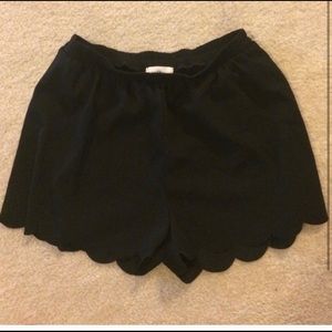Scalloped Shorts